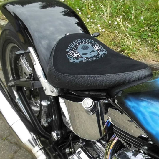 Polsterbeispiele von Harley-Davidson Bikes/Motorräder