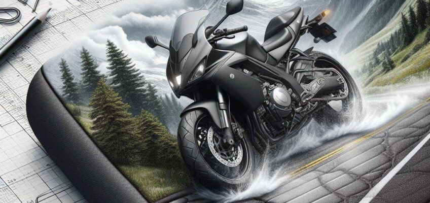 Beispielbild über wasserdichte Nähte und Pflege von Motorrad-Sitzbezügen