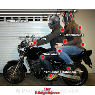 Eigene Motorradsitzbank polstern