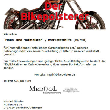 Stellenangebot