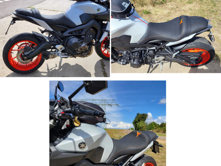 Yamaha MT-09: Bike mit neuer Sitzbank