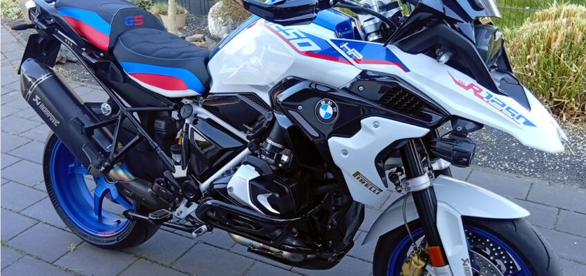 BMW R 1250 GS Neupolsterung vom Bikepolsterer Michael Nitsche