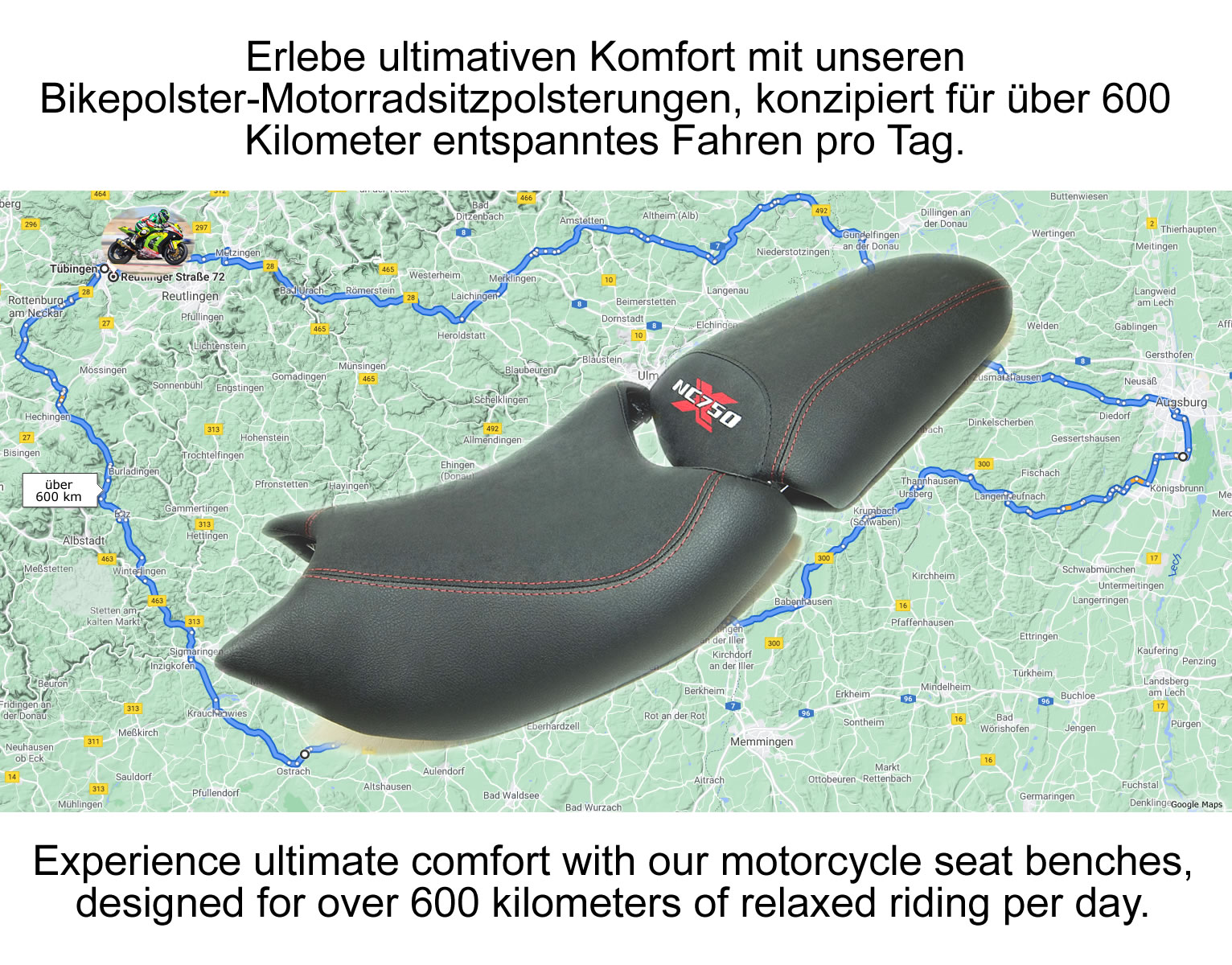 Neu im Shop | Honda NC 750 X Sitzbank