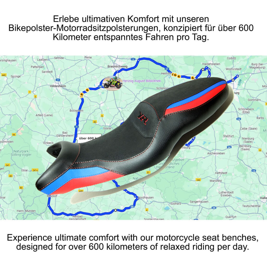 BMW F 900 XR Neupolsterung möglich für über 600km