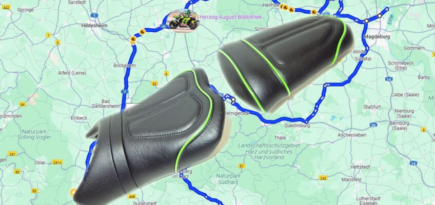 Langstreckentauglichkeit für die neugepolsterte Kawasaki Z1000SX Sitzbank