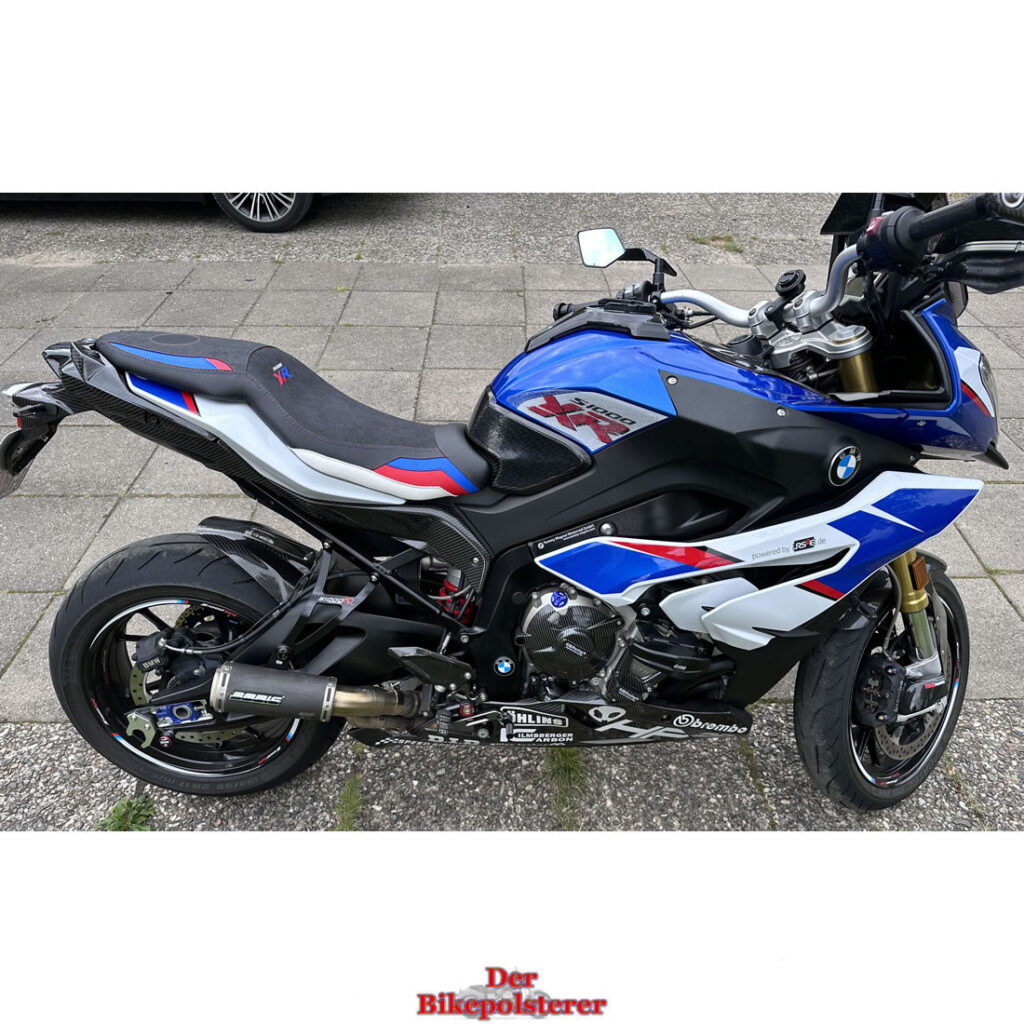 Vom bikepolsterer neugepolsterte BMW s1000XR