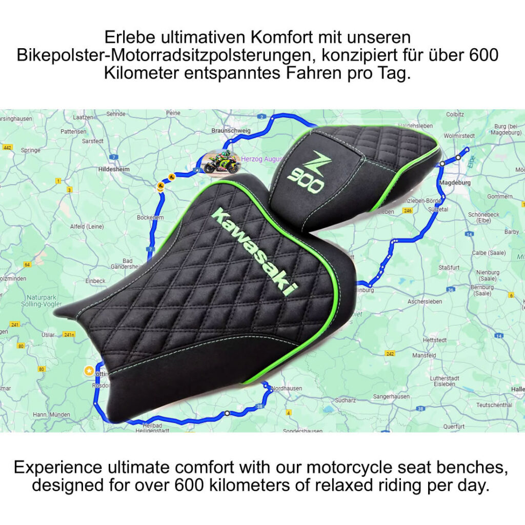 Neue Polsterung/Bezug für eine Kawasaki Z 900