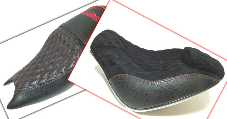 2x Triumph Neupolsterungen