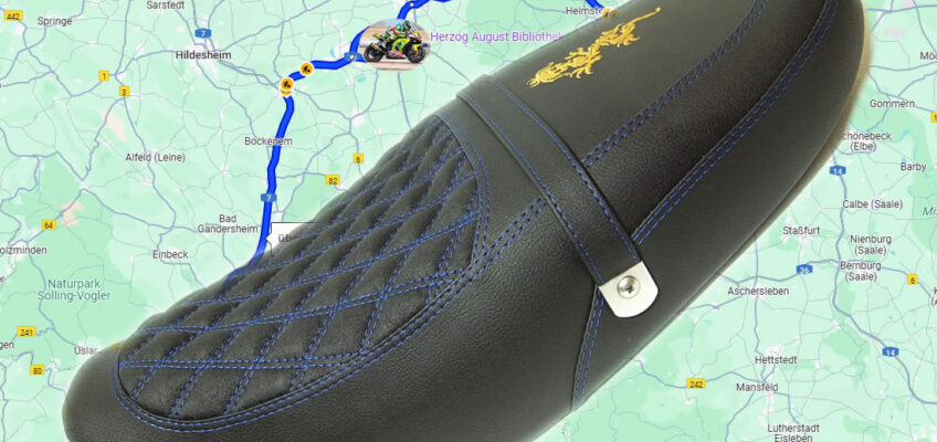 Neues Polster für die Kawasaki Z 900 RS vom bikepolsterer