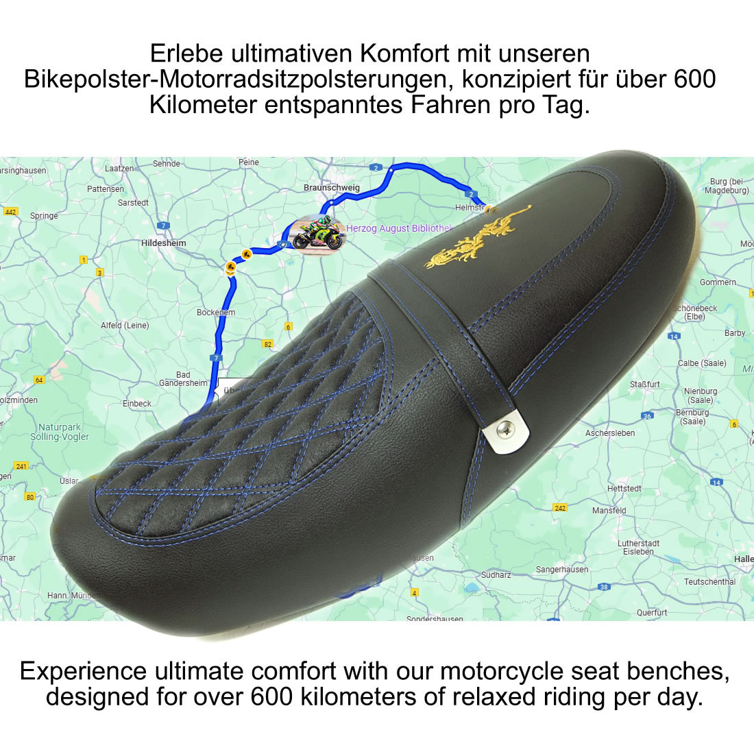 Neu im Shop: Komfort-Sitzbank für die Kawasaki Z900RS