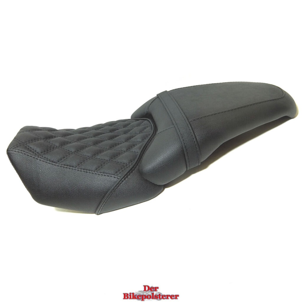 Honda CB 650 R – Rautensteppung, Nubuk & Keder