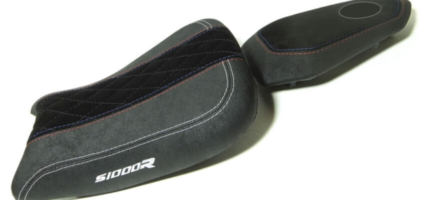 Neupolsterung einer BMW S1000R vom Bikepolsterer