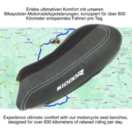 BMW S1000R/RR Fahrersitzbank Neupolsterung