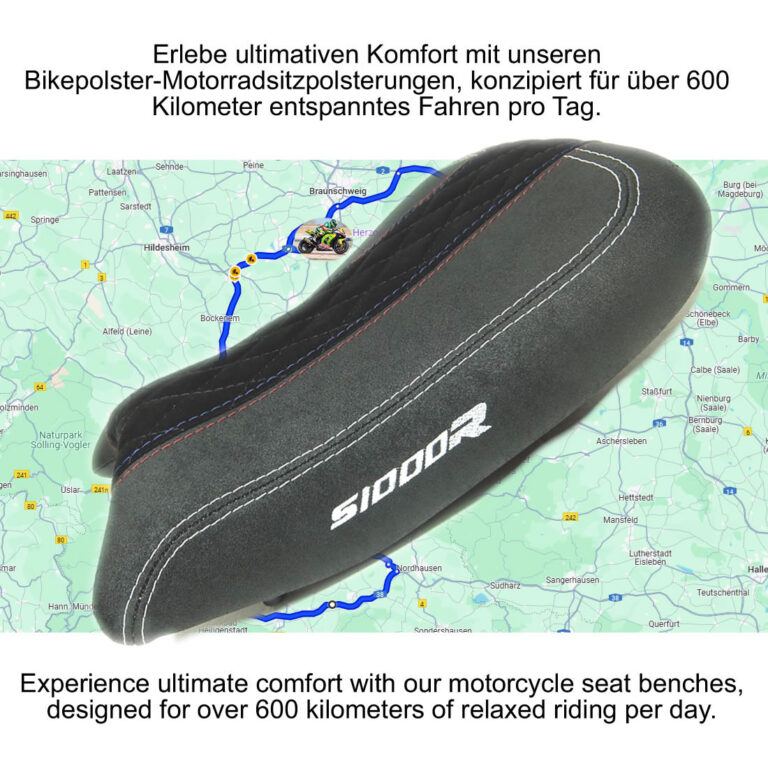 BMW S1000R/RR Fahrersitzbank Neupolsterung