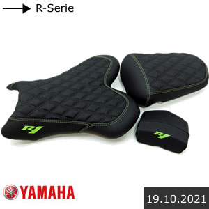 Yamaha R1 + Höckerpolster Neupolsterung Motorradsitz