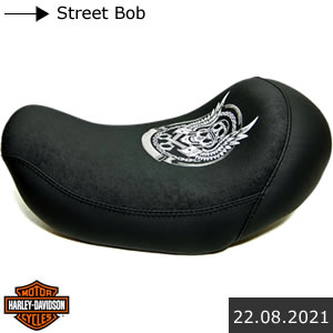 Harley Street Bob Neupolsterung Motorradsitz