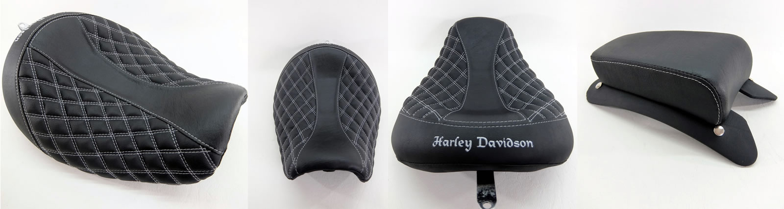 Polsterbeispiele von Harley-Davidson Bikes/Motorräder