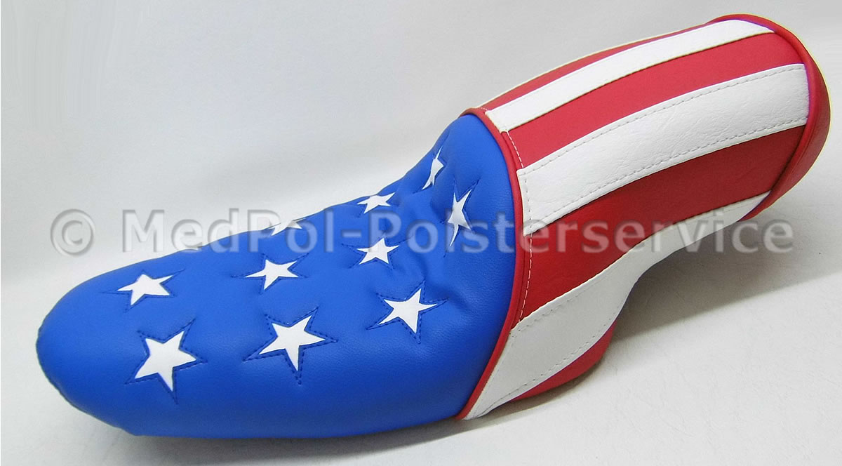 Polsterbeispiele von Harley-Davidson Bikes/Motorräder