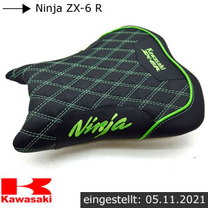 Kawasaki Ninja ZX5R Neupolsterung Fahrersitz