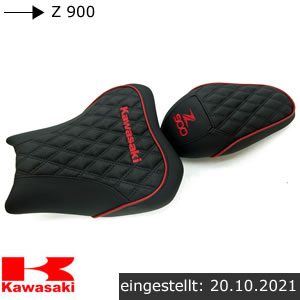 Kawasaki Z900 Neupolsterung Fahrer- + Soziussitz